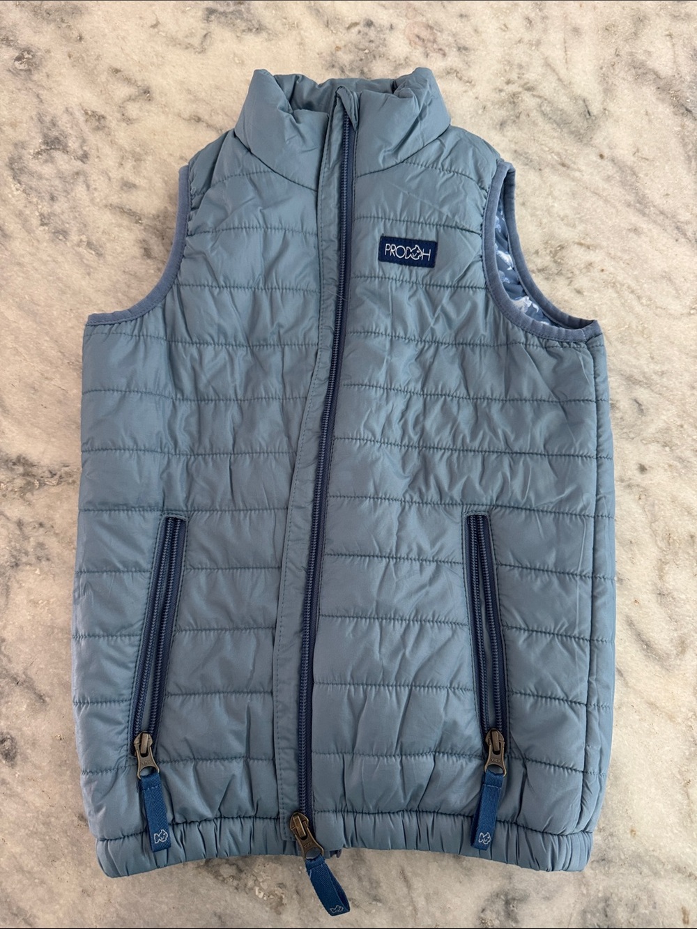Prodoh Light Blue Puffer Vest